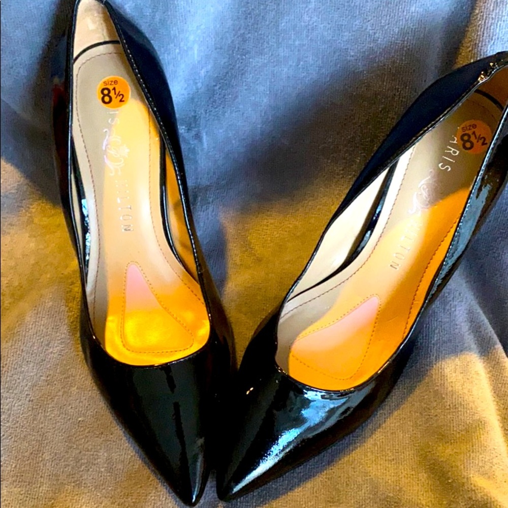 Patent Leather Pumps by Paris Hilton